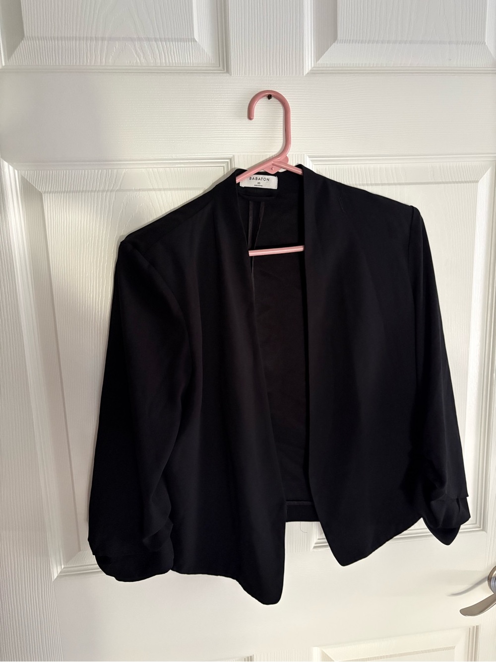 babaton blazer aritzia size 10 black